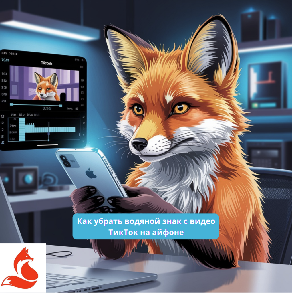 Как убрать водяной знак с видео ТикТок на айфоне