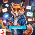 Почему код телеграм приходит на почту