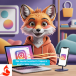 Как сделать репост сторис в инстаграм с компьютера