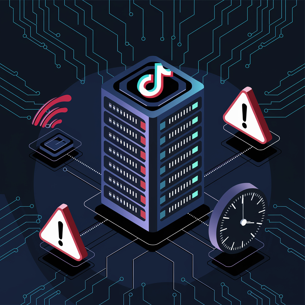 Проблемы с серверами TikTok
