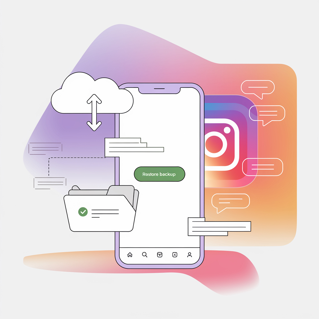  Как восстановить переписку в Instagram Директ через резервные копии