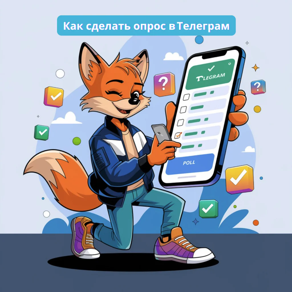 Как сделать опрос в Телеграм