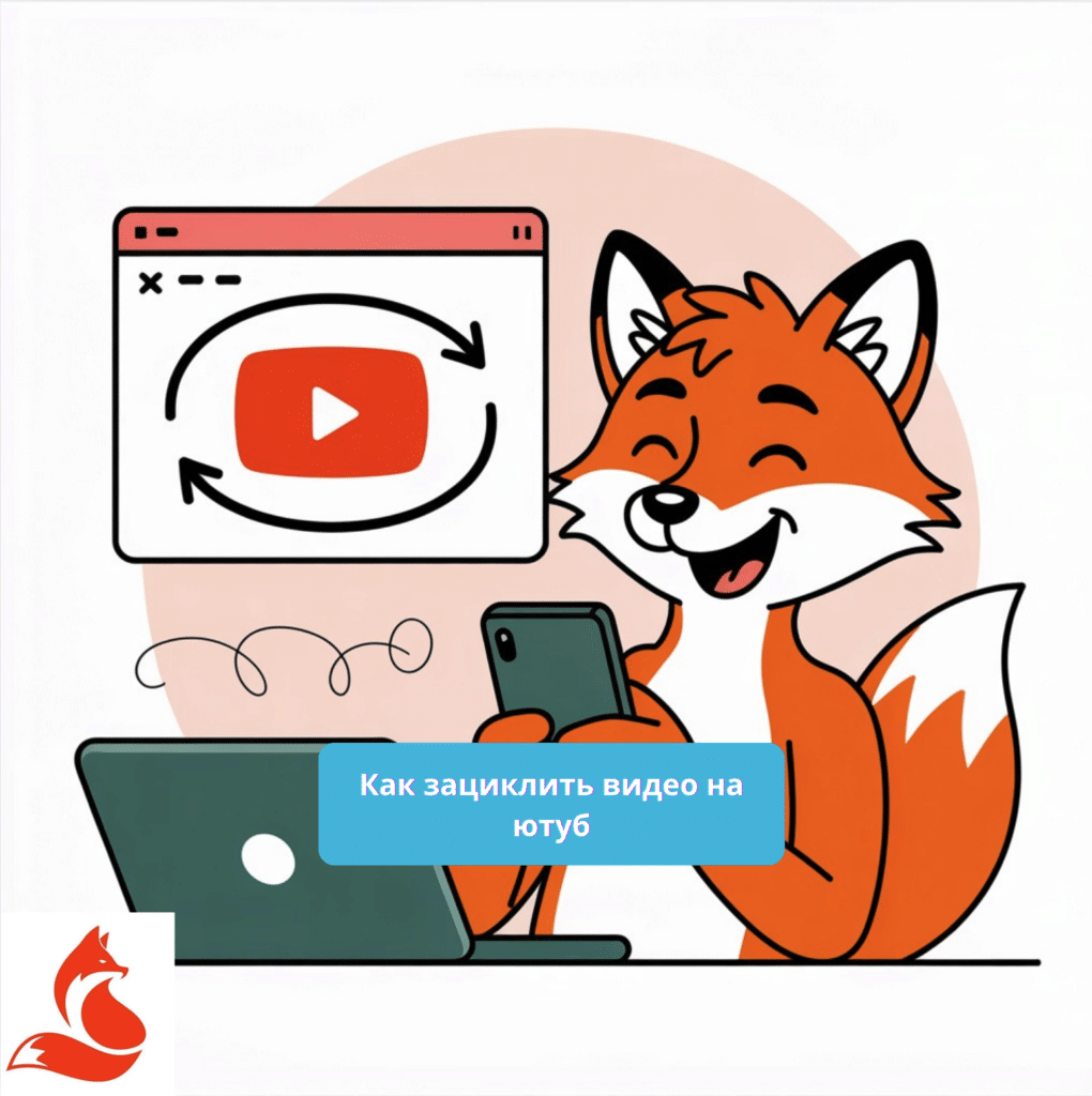 Как зациклить видео на ютуб