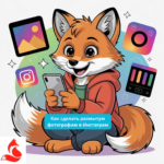 Как сделать размытую фотографию в Инстаграм