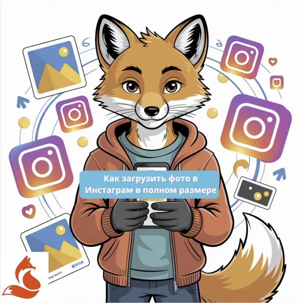 Как загрузить фото в Инстаграм в полном размере