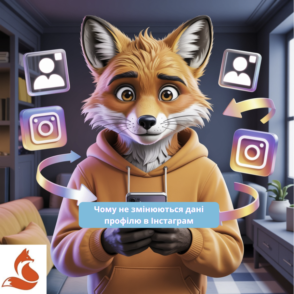 Чому не змінюються дані профілю в Інстаграм