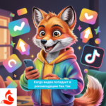 Когда видео попадает в рекомендации Тик Ток