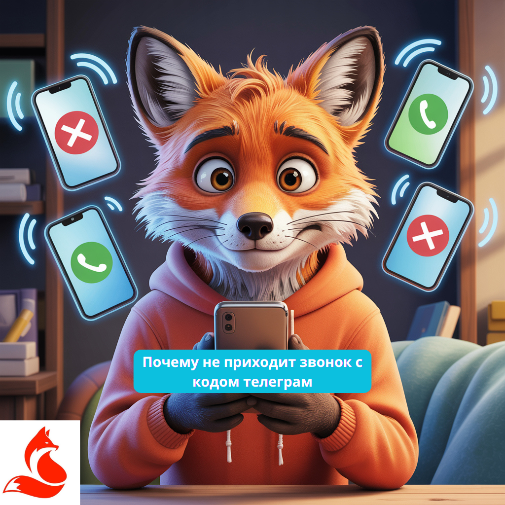 Почему не приходит звонок с кодом телеграм