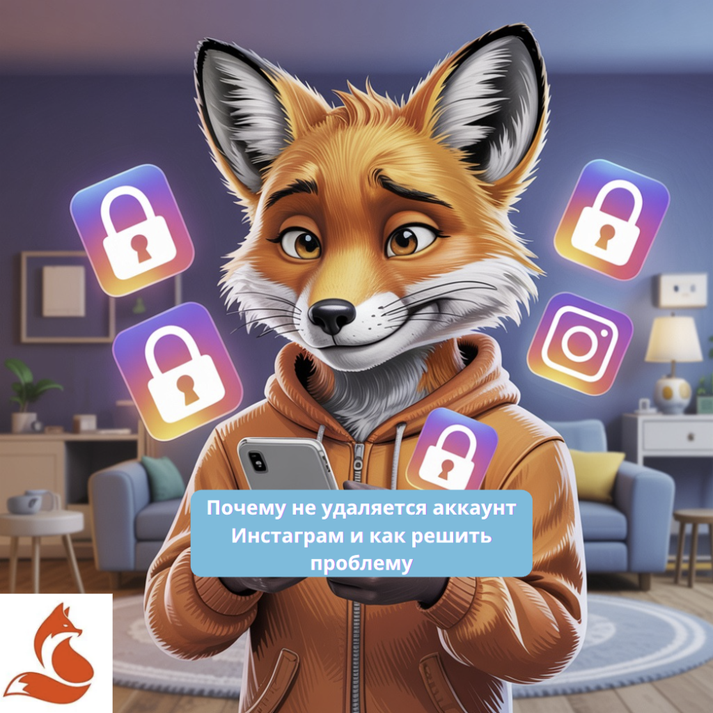 Почему не удаляется аккаунт Инстаграм