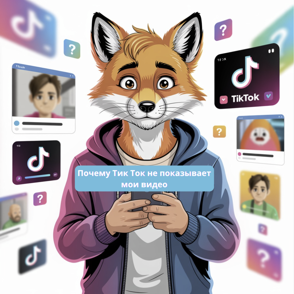 Почему Тик Ток не показывает мои видео
