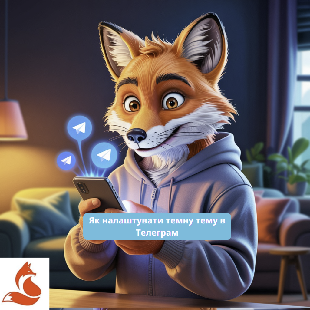 Як налаштувати темну тему в Телеграм