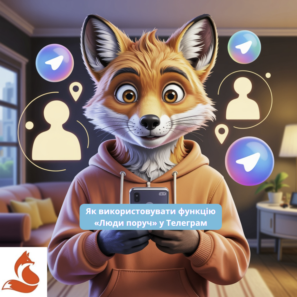 Як використовувати функцію «Люди поруч» у Телеграм